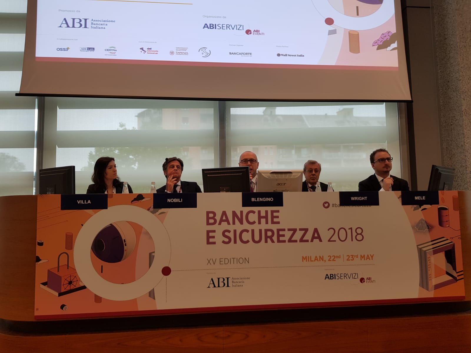 La presentazione di ANSSAIF al Convegno ABI a Milano