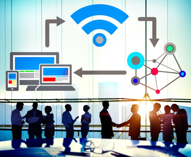 Internet DIgital Global Communicaotion Togetherness Concept